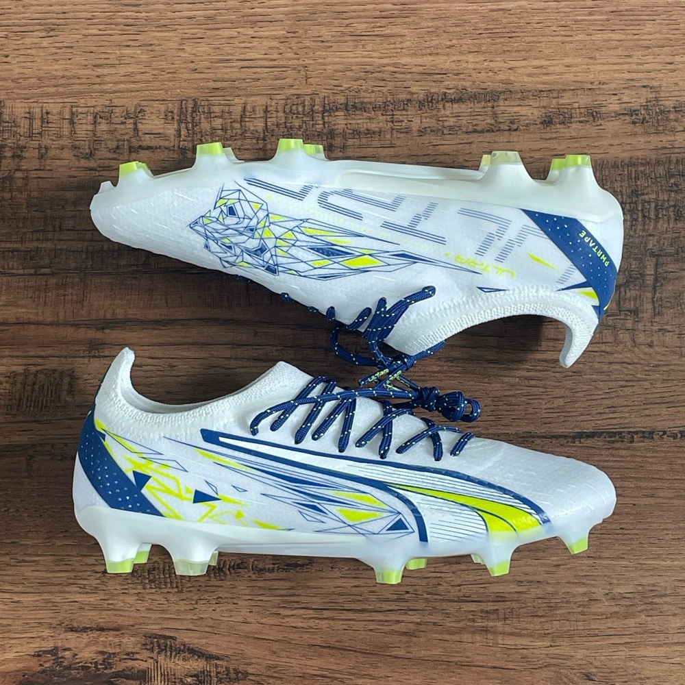 Puma Ultra Ultimate FG AG x Christian Pulisic ‘White Royal’ size mens 7/wmns 8.5